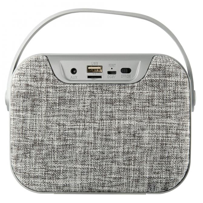 Портативная колонка Optima MK-11 Серый-3