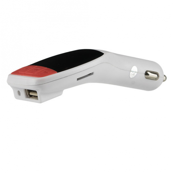 ФМ модулятор Optima FM-02 Білий-2