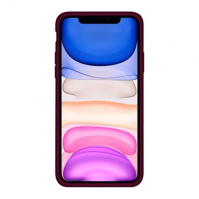 Силиконовый чехол для iPhone 11 Pro Max Марсала-2