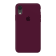 Оригинальный силиконовый чехол для iPhone Xs Max Марсала FULL