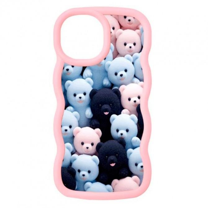 Чохол TPU Cloudy Pictures для Apple iPhone 13 / 14 (6.1") Bears