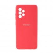 Чохол Original Soft Case Samsung A525 Galaxy A52 Малиновий FULL