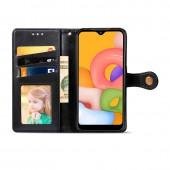 Чехол-книжка GETMAN Gallant for Samsung A22 Black