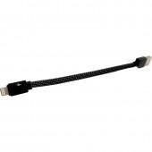 Кабель WALKER C755 Lightning Black 0.2m