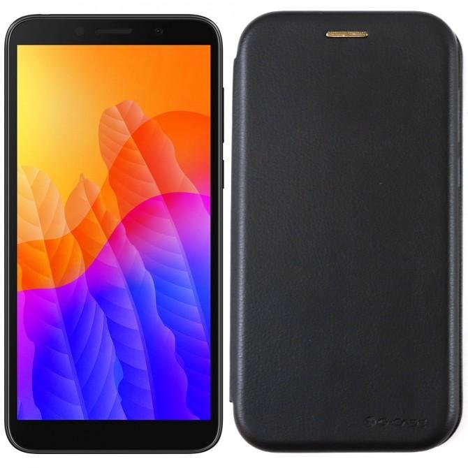 Чехол книжка U-Like Best для Huawei Y5P Чёрный