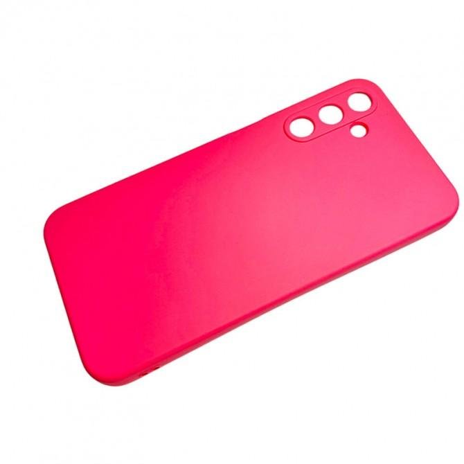Чехол Soft Case Samsung A256 Galaxy A25 Неоново Розовый FULL-2