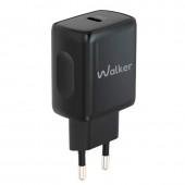 Сетевое зарядное устройство 1Type-C WALKER WH-64 PD_25W black
