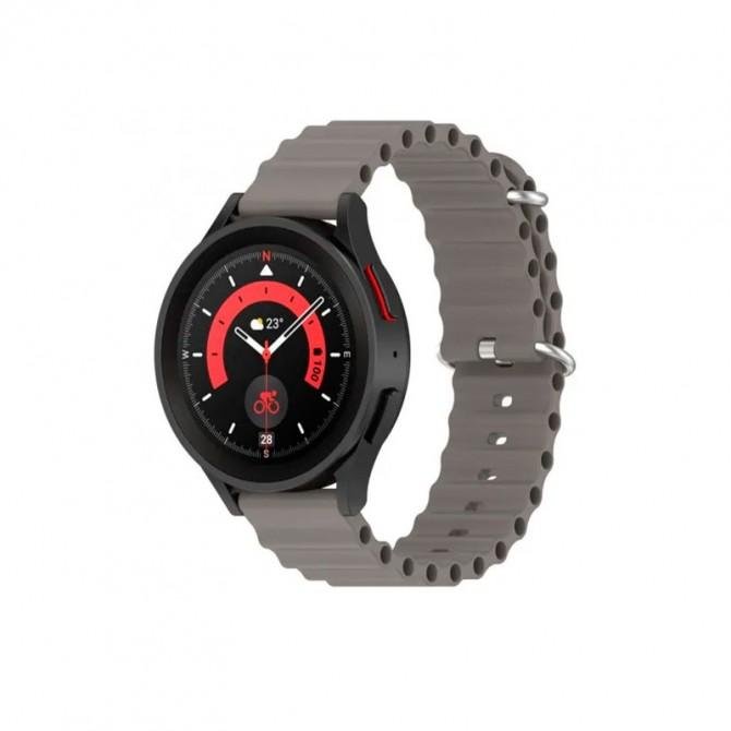 Ремешок универсальный 20mm OCEAN Design Dark Grey