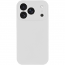 Силиконовый чехол для iPhone 17 Pro Max White FULL (NO LOGO)