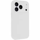 Силиконовый чехол для iPhone 17 Pro Max White FULL (NO LOGO)