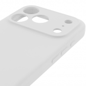 Силиконовый чехол для iPhone 17 Pro Max White FULL (NO LOGO)