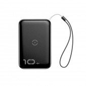 Додаткова батарея Baseus Mini S Bracket 10W Wireless Charger / Power bank 18W 10 000 mAh Black Додаткова батарея Baseus Mini S Bracket 10W Wireless Charger / Power bank 18W 10 000 mAh Black