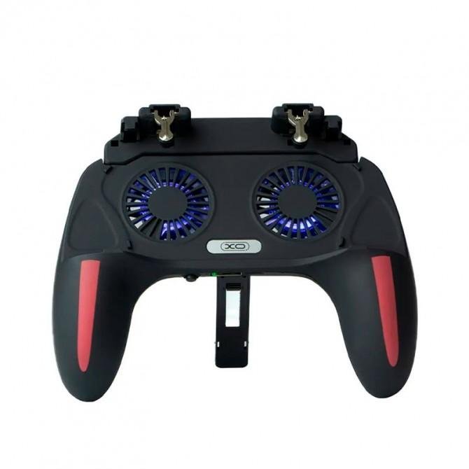 Геймпад для телефона XO H10 Dual Fan Charging Чорний