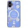 TPU+PC чохол Secret Garden with MagSafe для Apple iPhone 16 (6.1
