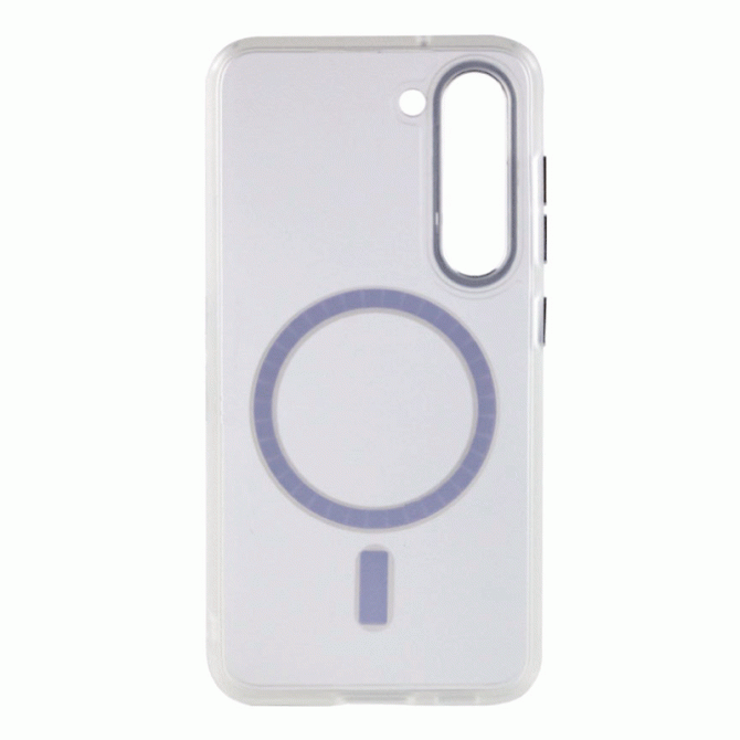 Чехол TPU+PC Lyon Frosted with MagSafe series Samsung Galaxy S23 Plus White-1