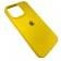 Силиконовый чехол для iPhone 15 Pro Yellow FULL