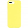 Силіконовий чохол для iPhone 7/8 Plus Жовтий FULL (без лого)