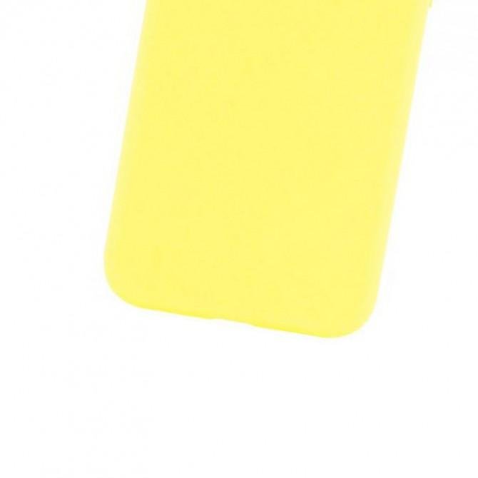 Силиконовый чехол для iPhone 7/8 Plus Желтый FULL (без лого)-3