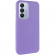 Кожаный чехол Leather Case Metal Buttons для Samsung Galaxy A35 Light Purple