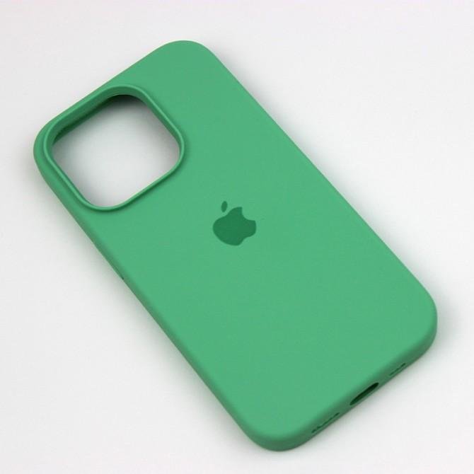 Оригінальний силіконовий чохол для iPhone 14 Pro Max Spearmint FULL-3