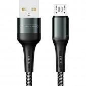 Кабель  Jellico A20 MicroUSB 1m 3A Black