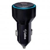 Автомобильное ЗУ Gelius PowerRide GP-CC011 1USB + 2Type-C 60W (45W C1+ 15W A+C2) Black