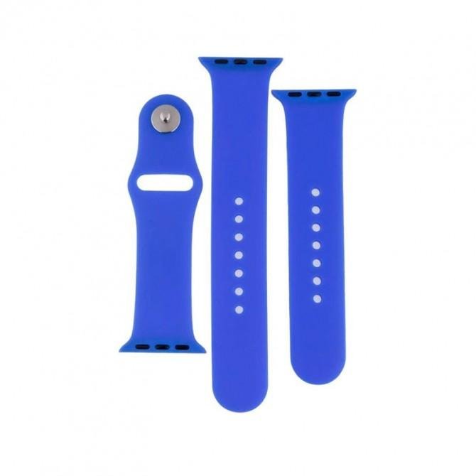 Ремешок для Apple Watch 38/40mm Sport Band Two-Piece Shiny Blue