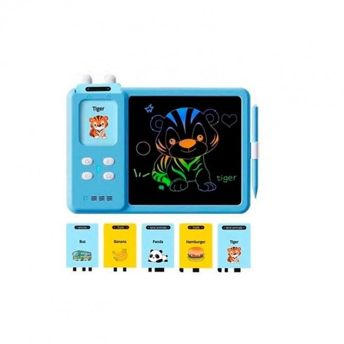 Планшет для малювання з навчальними карточками S5 Синій