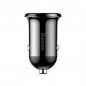 Автомобильное зарядное устройство 2USB Baseus Grain Pro 4.8A Black Автомобильное зарядное устройство 2USB Baseus Grain Pro 4.8A Black