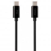 Кабель USB Gelius Contact GP-UC112 60W Type-C/Type-C Black (1m)
