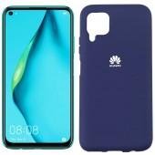 Чохол Soft Case для Huawei P40 Lite Синiй FULL