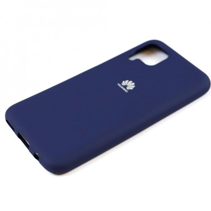 Чехол Soft Case для Huawei P40 Lite Синий FULL-3
