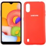 Чохол Soft Case для Samsung A015 Galaxy A01 2020  Червоний FULL