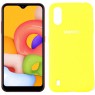 Чохол Soft Case для Samsung A015 Galaxy A01 2020 Жовтий FULL