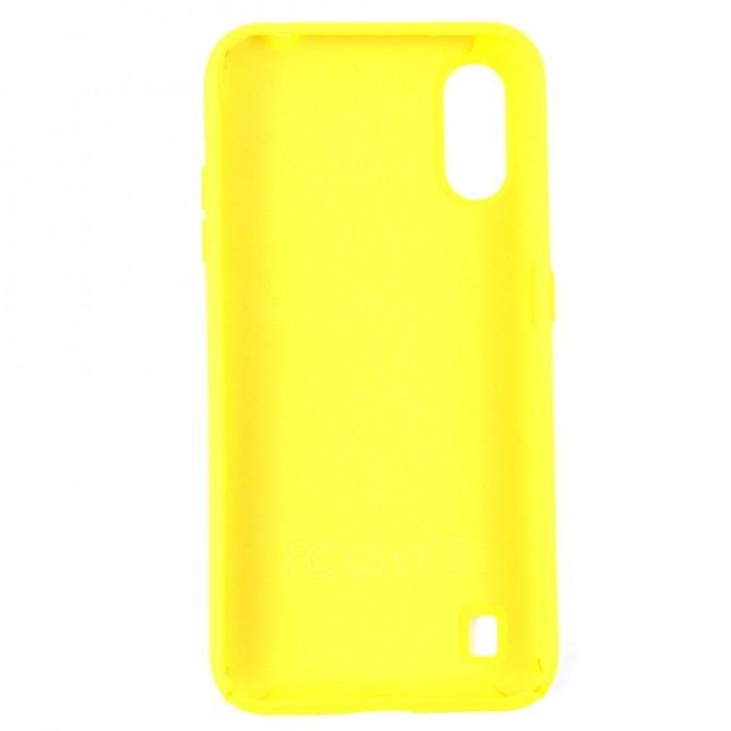 Чохол Soft Case для Samsung A015 Galaxy A01 2020 Жовтий FULL-2