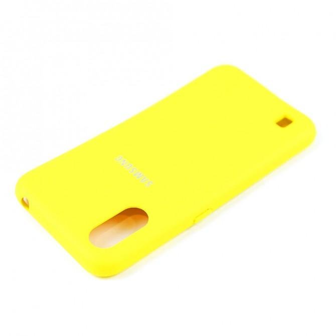 Чохол Soft Case для Samsung A015 Galaxy A01 2020 Жовтий FULL-4