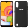 Чехол Soft Case для Samsung A015 Galaxy A01 2020 Чёрный FULL