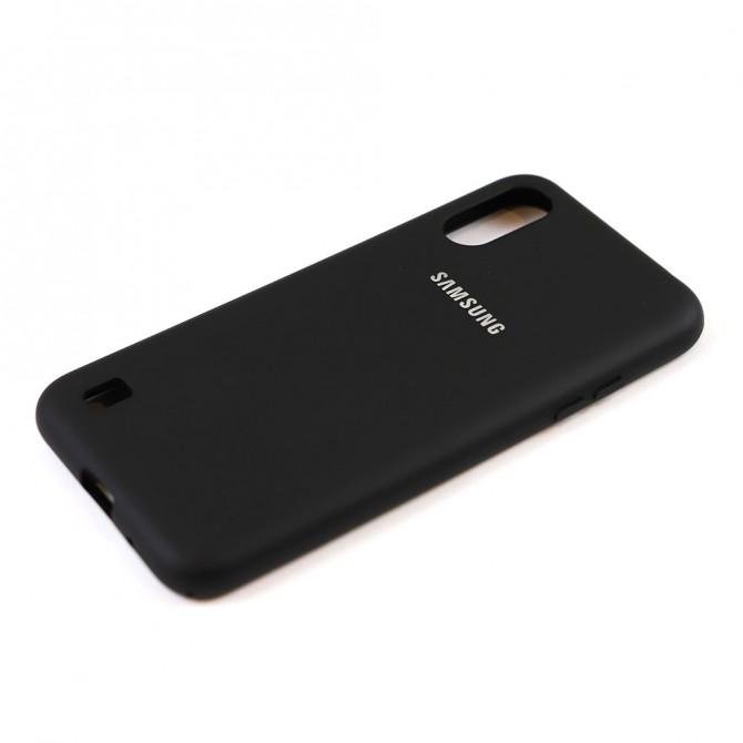 Чохол Soft Case для Samsung A015 Galaxy A01 2020 Чорний FULL-3