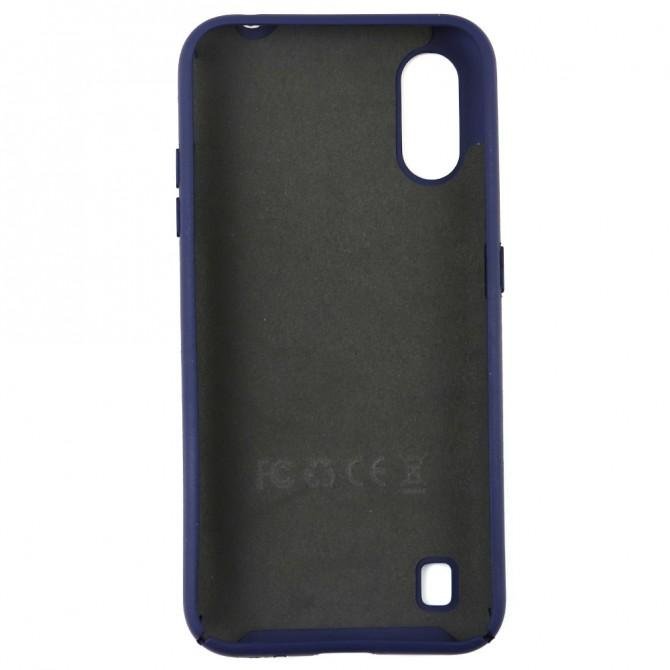 Чохол Soft Case для Samsung A015 Galaxy A01 2020 Синiй FULL-2