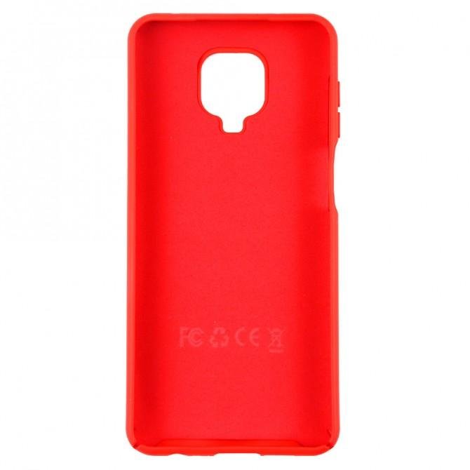 Чехол Soft Case для Xiaomi Redmi Note 9s Красный FULL-2