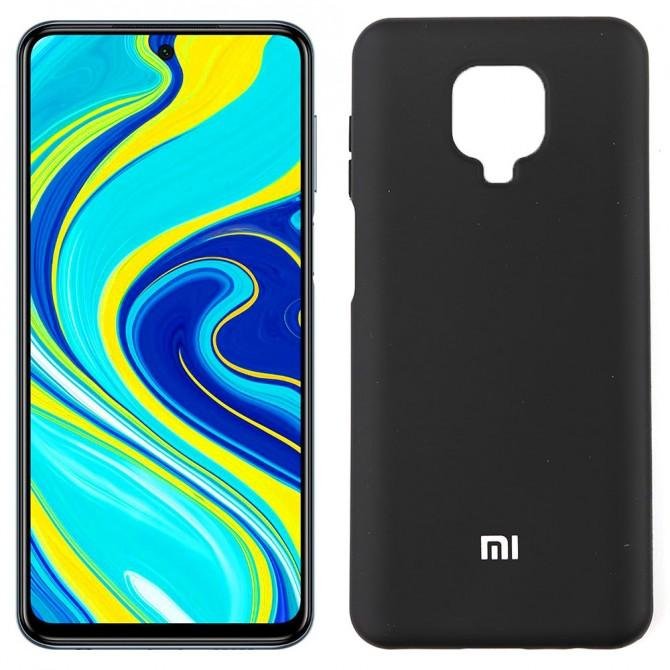 Чохол Soft Case для Xiaomi Redmi Note 9s Чорний FULL