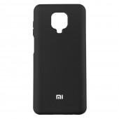 Чехол Soft Case для Xiaomi Redmi Note 9s Чёрный FULL