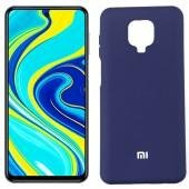 Чохол Soft Case для Xiaomi Redmi Note 9s Синiй FULL