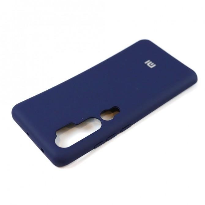 Чехол Soft Case для Xiaomi Mi Note 10 Синий FULL-4