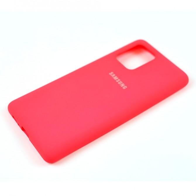 Чохол Soft Case для Samsung G770 Galaxy S10 lite Яскраво малиновий FULL-3