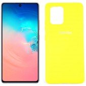 Чехол Soft Case для Samsung G770 Galaxy S10 lite Ярко желтый FULL Чехол Soft Case для Samsung G770 Galaxy S10 lite Ярко желтый FULL