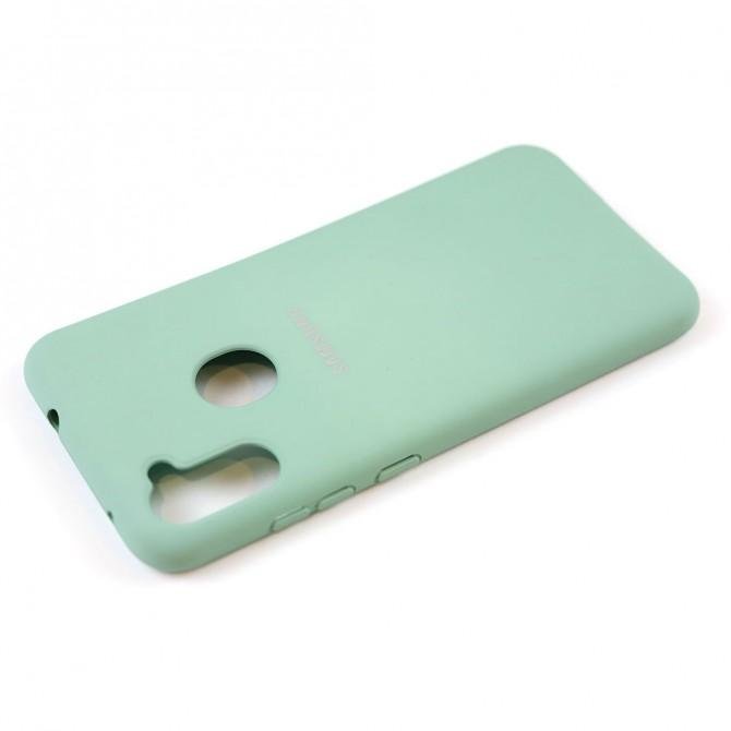 Чехол Soft Case для Samsung A115 Galaxy A11 Голубой FULL-4