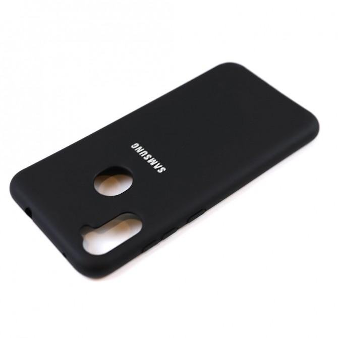 Чехол Soft Case для Samsung A115 Galaxy A11 Чёрный FULL-4