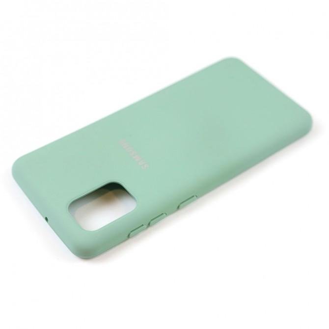 Чохол Soft Case для Samsung A315 Galaxy A31 Блакитний FULL-4