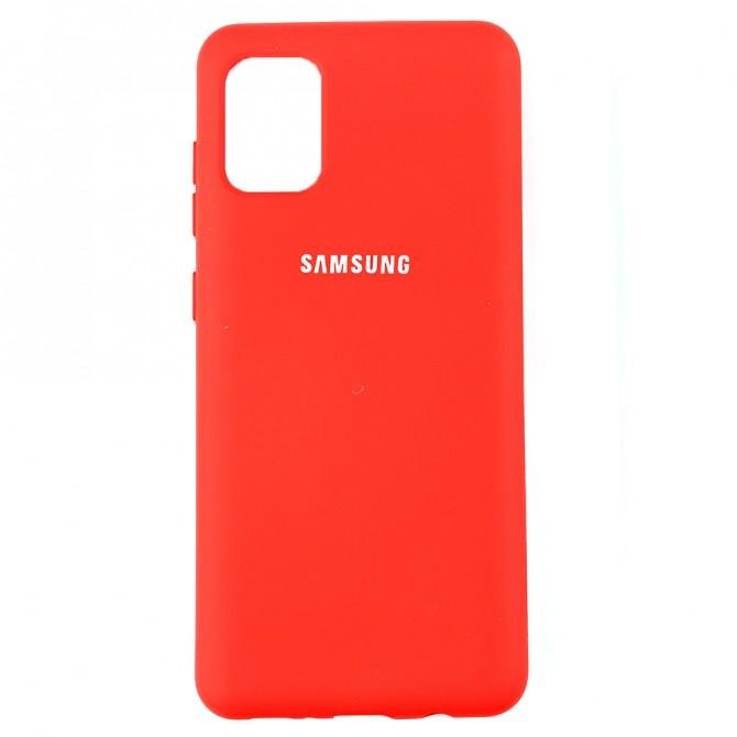 Чехол Soft Case для Samsung A315 Galaxy A31 Красный FULL-1
